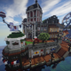 Illustration for article titled Bioshock Infinite's Floating City Built In Minecraft